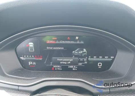 2021 Audi Sq5 Premium Plus Tfsi Quattro Tiptronic из США, поврежденный, VIN WA1B4AFY2M2022134